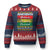 Juneteenth 1865 Ugly Christmas Sweater Remembering The Past Black Freedom African Independence Day TS10 Navy Red Print Your Wear