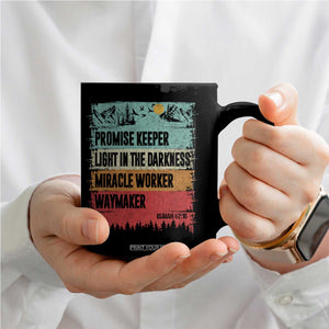 Vintage Christian Worship Coffee Mug Isaiah 42:16 Waymaker Promise Keeper Miracle Worker TS10 Print Your Wear