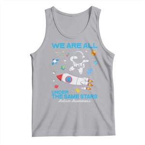 Autism Acceptance Tank Top We Are All Under The Same Stars TS10 Athletic Heather Print Your Wear