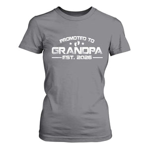 Grandpa Est 2026 T Shirt For Women Fathers Day Gifts TS10 Charcoal Print Your Wear