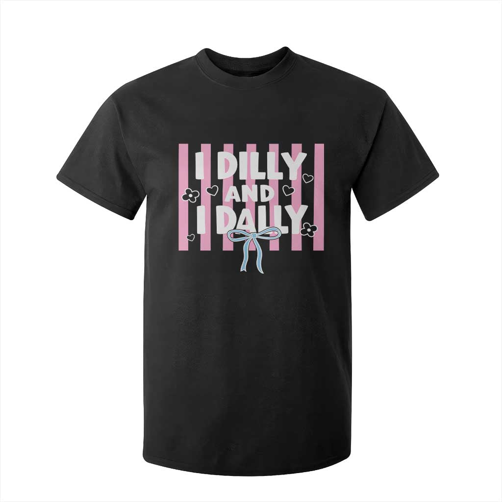 Dilly Dally T Shirt For Kid Trendy Viral Funny Girly TS10 Black Print Your Wear