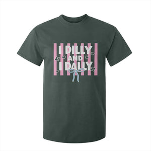 Dilly Dally T Shirt For Kid Trendy Viral Funny Girly TS10 Dark Forest Green Print Your Wear