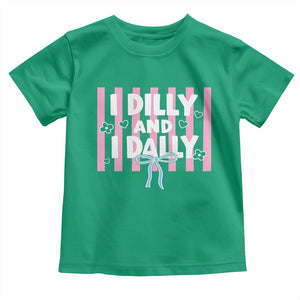 Dilly Dally Toddler T Shirt Trendy Viral Funny Girly TS10 Irish Green Print Your Wear