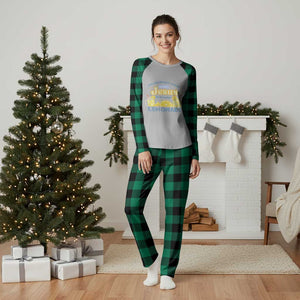 Life Gave Me Some Lemons Plaid Pajama Set Funny Lemonade Jesus Christian TS10 Green Plaid Print Your Wear