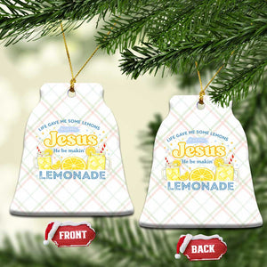 Life Gave Me Some Lemons Ceramic Ornament Funny Lemonade Jesus Christian TS10 Print Your Wear