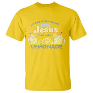 Life Gave Me Some Lemons T Shirt Funny Lemonade Jesus Christian TS10 Daisy Print Your Wear