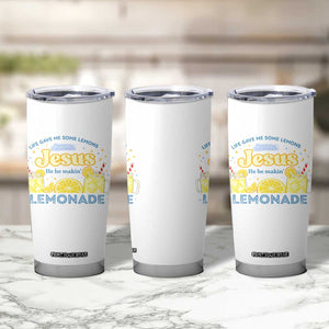 Life Gave Me Some Lemons Tumbler Cup Funny Lemonade Jesus Christian TS10 Print Your Wear