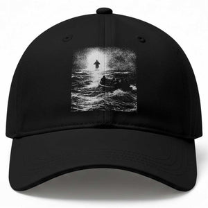 Christian Faith Baseball Cap Walk On Water Distressed Bible Verse TS10 Print Your Wear