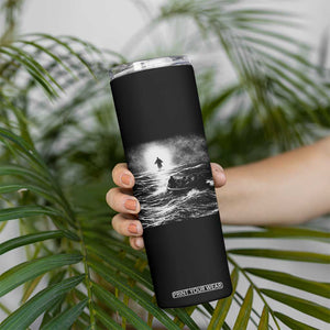 Christian Faith Skinny Tumbler Walk On Water Distressed Bible Verse TS10 Print Your Wear