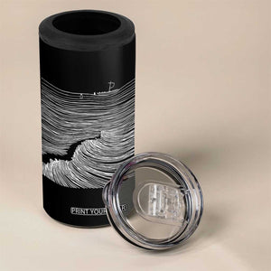 Christian Faith 4 in 1 Can Cooler Tumbler Walk On Water Boho Bible Verse TS10 Print Your Wear