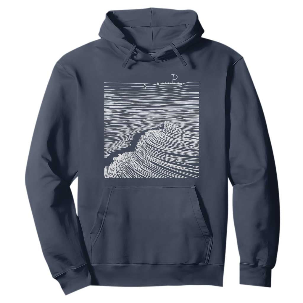 Christian Faith Hoodie Walk On Water Boho Bible Verse TS10 Navy Print Your Wear