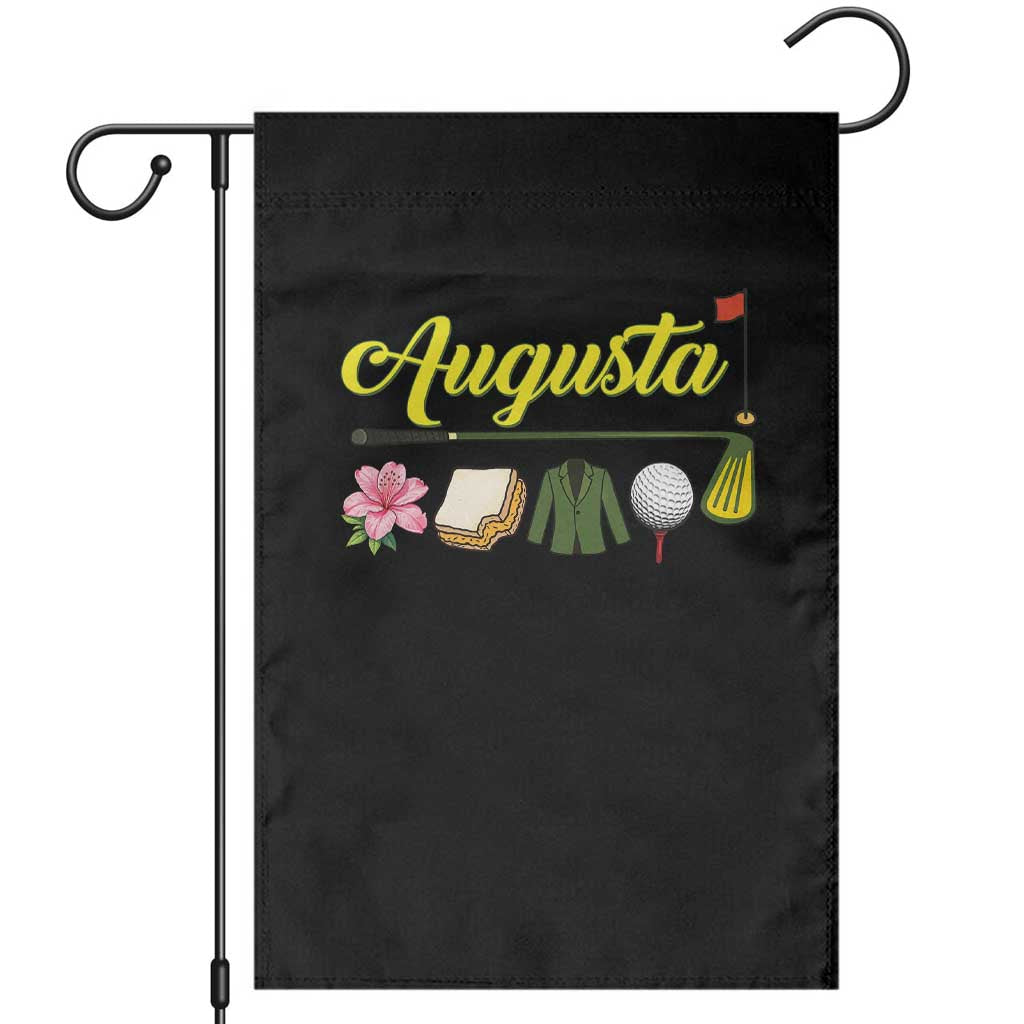 Augusta Georgia Golf Traditions Vintage Garden Flag Pimento Cheese Southern Golfing Fan TS10 Black Print Your Wear