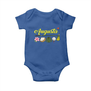 Augusta Georgia Golf Traditions Vintage Baby Onesie Pimento Cheese Southern Golfing Fan TS10 Royal Blue Print Your Wear