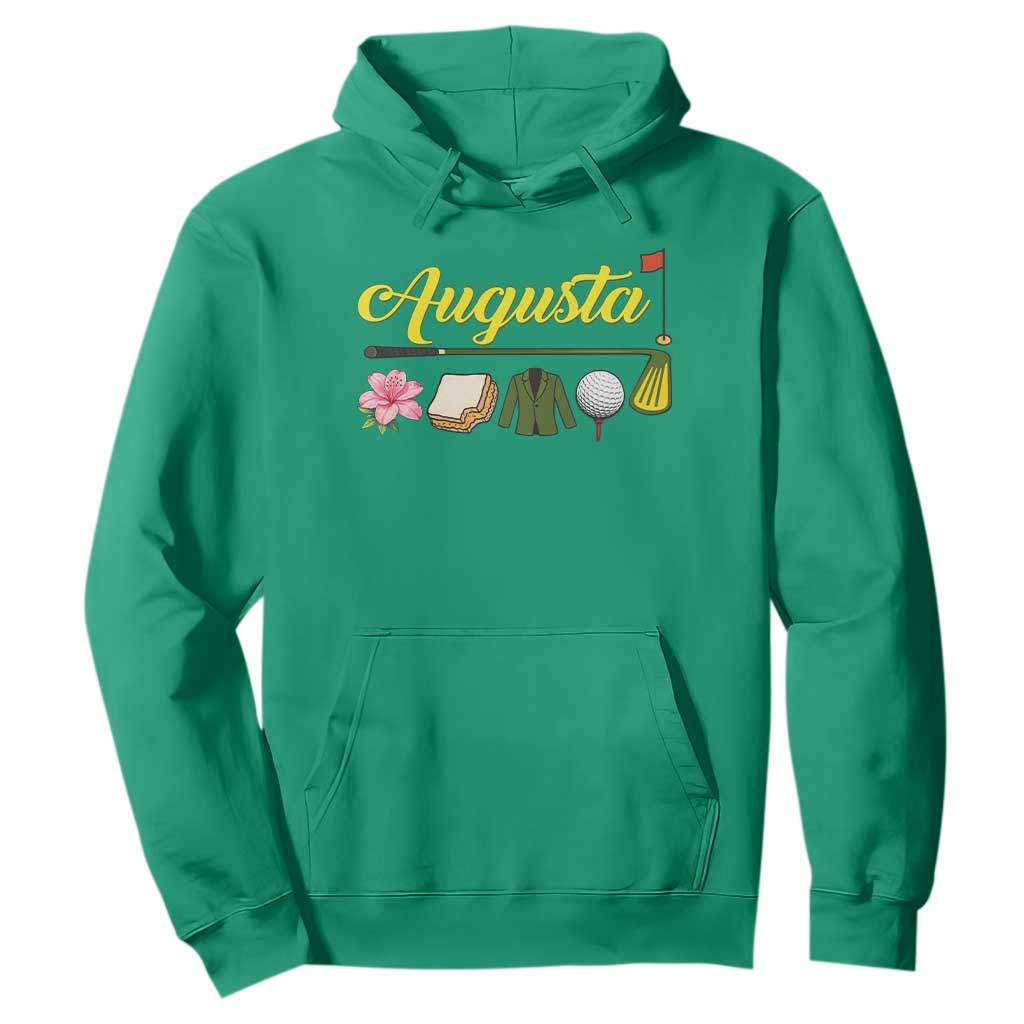 Augusta Georgia Golf Traditions Vintage Hoodie Pimento Cheese Southern Golfing Fan TS10 Irish Green Print Your Wear