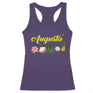 Augusta Georgia Golf Traditions Vintage Racerback Tank Top Pimento Cheese Southern Golfing Fan TS10 Purple Print Your Wear