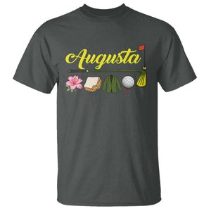 Augusta Georgia Golf Traditions Vintage T Shirt Pimento Cheese Southern Golfing Fan TS10 Dark Heather Print Your Wear