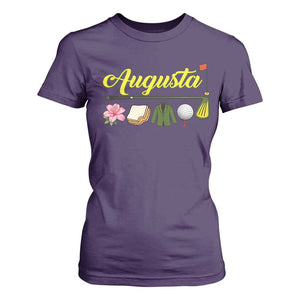 Augusta Georgia Golf Traditions Vintage T Shirt For Women Pimento Cheese Southern Golfing Fan TS10 Purple Print Your Wear