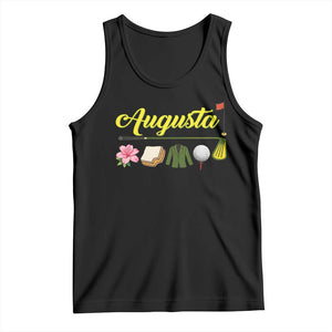 Augusta Georgia Golf Traditions Vintage Tank Top Pimento Cheese Southern Golfing Fan TS10 Black Print Your Wear