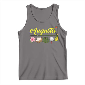 Augusta Georgia Golf Traditions Vintage Tank Top Pimento Cheese Southern Golfing Fan TS10 Deep Heather Print Your Wear
