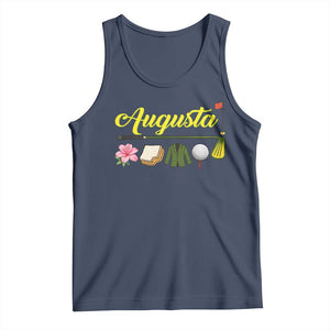 Augusta Georgia Golf Traditions Vintage Tank Top Pimento Cheese Southern Golfing Fan TS10 Navy Print Your Wear