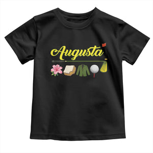 Augusta Georgia Golf Traditions Vintage Toddler T Shirt Pimento Cheese Southern Golfing Fan TS10 Black Print Your Wear