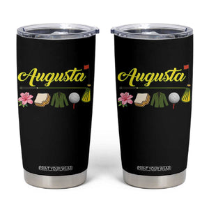 Augusta Georgia Golf Traditions Vintage Tumbler Cup Pimento Cheese Southern Golfing Fan TS10 Black Print Your Wear