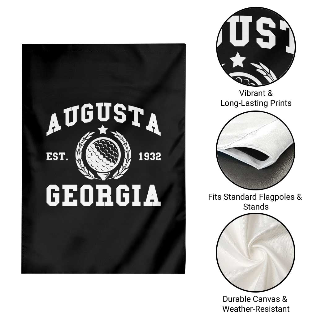 Generic Augusta Georgia Garden Flag Vintage Style Golf Pullover Golf Lover Gift TS10 Print Your Wear