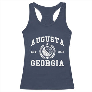 Generic Augusta Georgia Racerback Tank Top Vintage Style Golf Pullover Golf Lover Gift TS10 Navy Print Your Wear