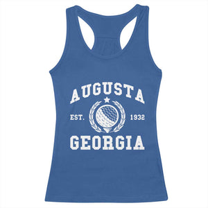 Generic Augusta Georgia Racerback Tank Top Vintage Style Golf Pullover Golf Lover Gift TS10 Royal Blue Print Your Wear