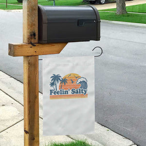 Funny Feelin Salty Garden Flag Retro Beach Summer Vacation TS10 Print Your Wear