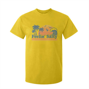 Funny Feelin Salty T Shirt For Kid Retro Beach Summer Vacation TS10 Daisy Print Your Wear