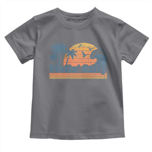 Funny Feelin Salty Toddler T Shirt Retro Beach Summer Vacation TS10 Charcoal Print Your Wear