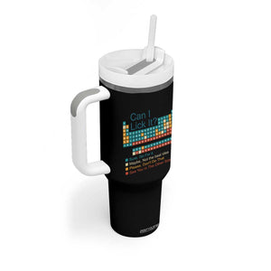 Can I Lick It Periodic Table Tumbler With Handle Funny Chemistry Science Teacher Student TS10 Print Your Wear