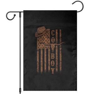 Retro Cowboy Garden Flag USA Flag Texas Western Country Rodeo Southern