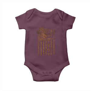 Retro Cowboy Baby Onesie USA Flag Texas Western Country Rodeo Southern