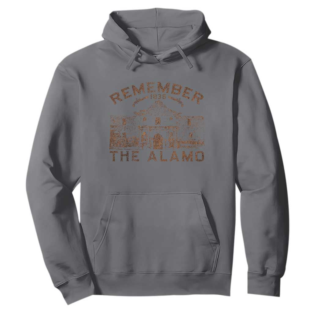 Remember The Alamo Hoodie Texas Souvenir History San Antonio Pride TS10 Charcoal Print Your Wear