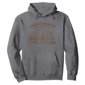 Remember The Alamo Hoodie Texas Souvenir History San Antonio Pride TS10 Charcoal Print Your Wear