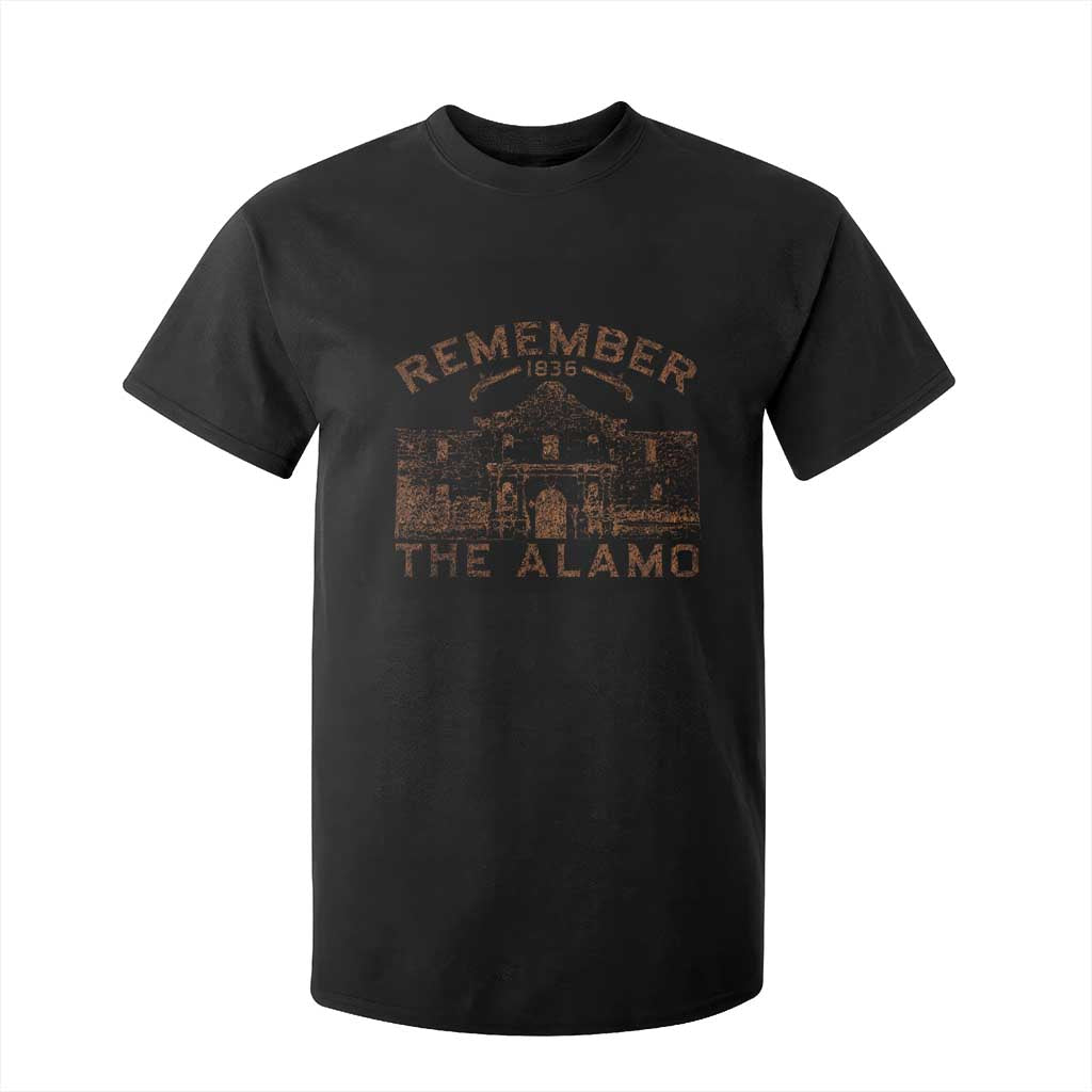Remember The Alamo T Shirt For Kid Texas Souvenir History San Antonio Pride TS10 Black Print Your Wear