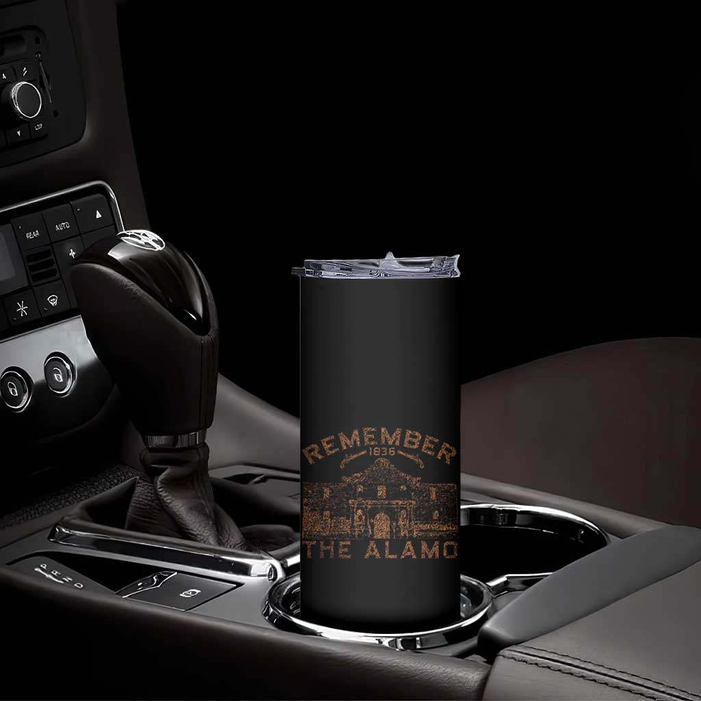Remember The Alamo Skinny Tumbler Texas Souvenir History San Antonio Pride TS10 Print Your Wear