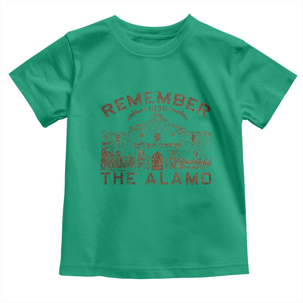 Remember The Alamo Toddler T Shirt Texas Souvenir History San Antonio Pride TS10 Irish Green Print Your Wear