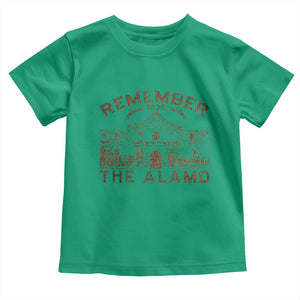 Remember The Alamo Toddler T Shirt Texas Souvenir History San Antonio Pride TS10 Irish Green Print Your Wear