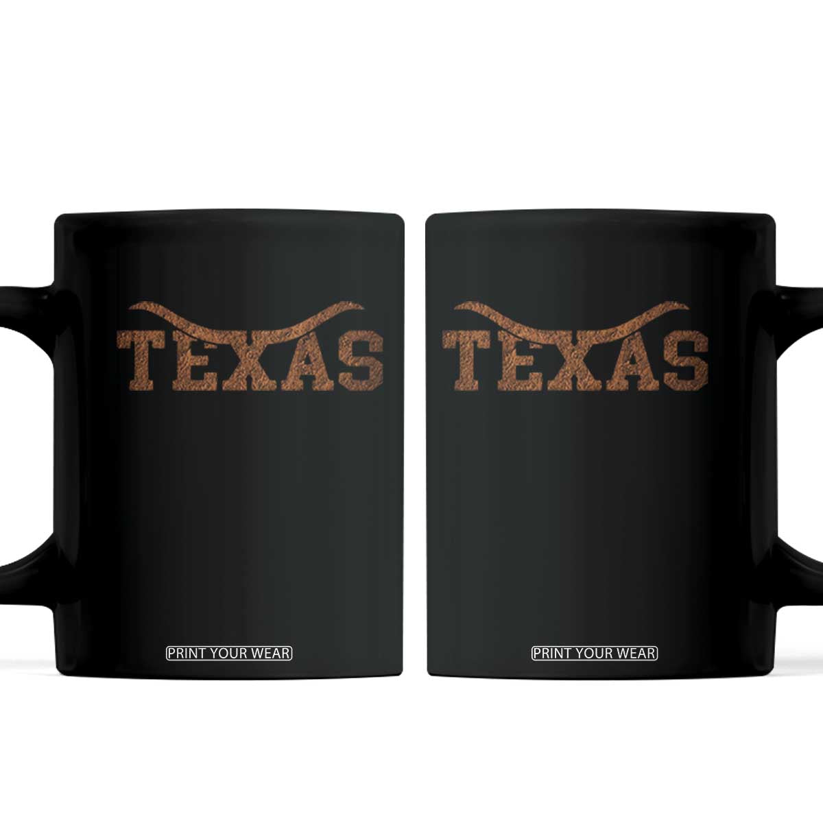 Texas Cowboys Coffee Mug Retro Western American TS10 Black Print Your Wear
