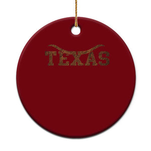 Texas Cowboys Ceramic Ornament Retro Western American TS10 1pc Red Print Your Wear