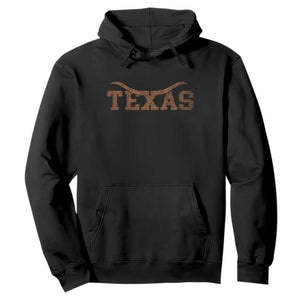Texas Cowboys Hoodie Retro Western American TS10 Black Print Your Wear