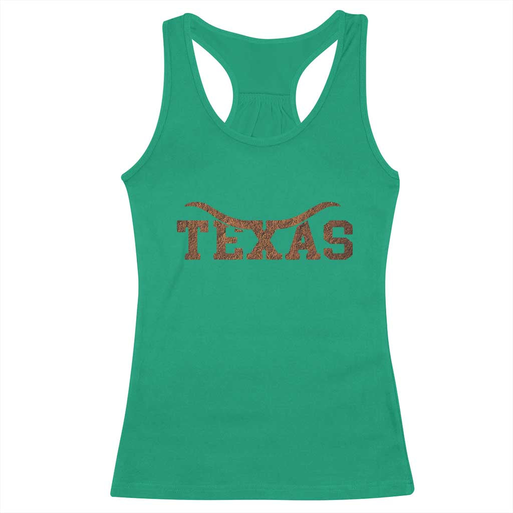 Texas Cowboys Racerback Tank Top Retro Western American TS10 Irish Green Print Your Wear