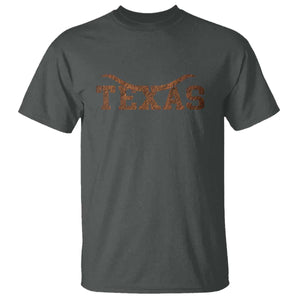 Texas Cowboys T Shirt Retro Western American TS10 Dark Heather Print Your Wear