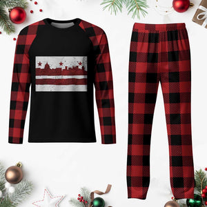Washington DC Flag Plaid Pajama Set TS10 Buffalo Plaid Print Your Wear