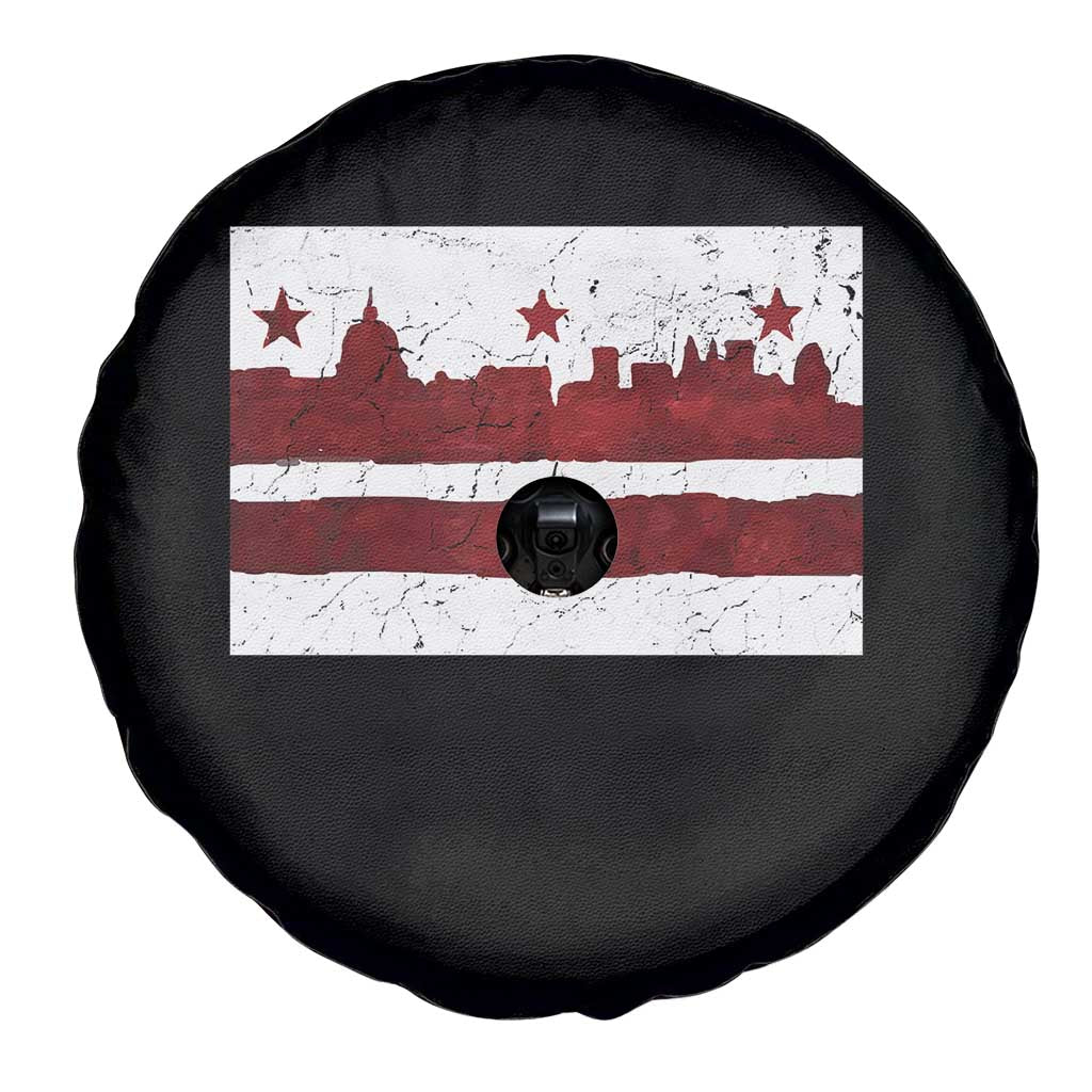 Washington DC Flag Spare Tire Cover TS10 Print Your Wear