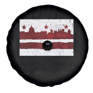 Washington DC Flag Spare Tire Cover TS10 Print Your Wear
