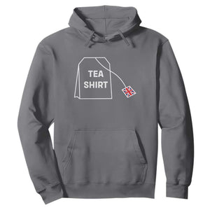 I Love English Tea UK Flag Hoodie Vintage British Humor TS10 Charcoal Print Your Wear